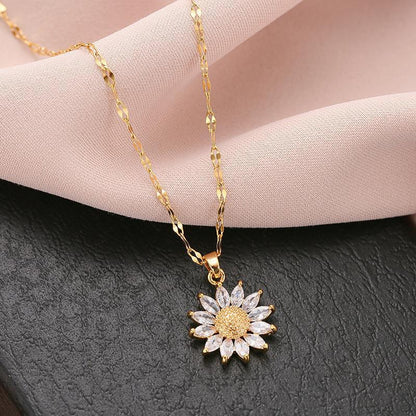 Collar de girasol