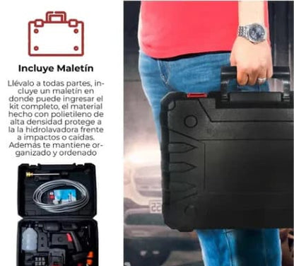 Hidrolavadora de presión de agua